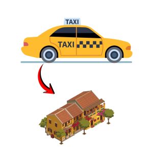 Phí xe điện ra/ vào phố cổ 1 chiều